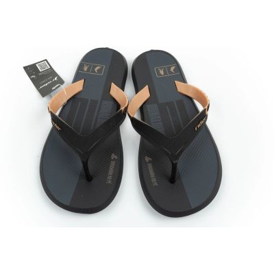 5. Rider Schuhe Herren Sport-Flip-Flops R1 Prime bequeme Hausschuhe schwarz