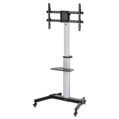2. Manhattan 462327 TV-Wandhalterung 2,18 m (86") Schwarz, Silber