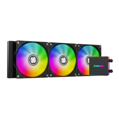 17. Xilence LQ360PRO.ARGB PC-Kühlsystem, Prozessor, All-in-One-Flüssigkeitskühler, 12 cm, Schwarz, 1 Stück