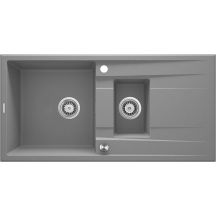 Granitspüle mit 1,5 Becken und Abtropffläche ZQE_S513 5908212080009