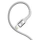 9. 3mk Hyper Cable N-SERIES USB-C / Lightning 1m 9V/2A 20W / weiß