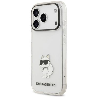 2. Karl Lagerfeld IML NFT Choupette Hülle für iPhone 18 Pro / 17 Pro - Transparent