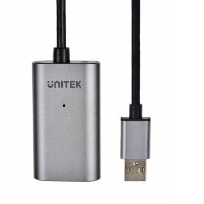 UNITEK USB 2.0 SIGNALVERSTÄRKER, 5M, PREMIUM