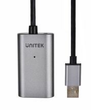 UNITEK USB 2.0 SIGNALVERSTÄRKER, 5M, PREMIUM