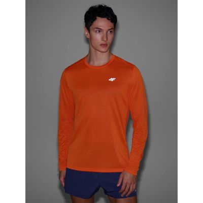 2. Schnelltrocknendes Herren-Laufshirt mit langen Ärmeln 4F 4FWSS25TFLOM326-70S