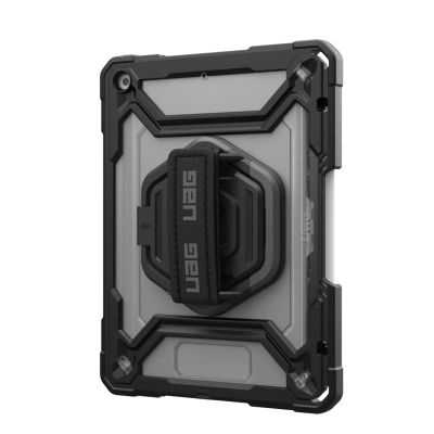 2. UAG Plasma HS Kickstand – Schutzhülle mit Apple Pencil-Halterung, Handauflage und Ständer für iPad 10,9" 10. Generation / 11" (A16) (Eis/Schwarz)