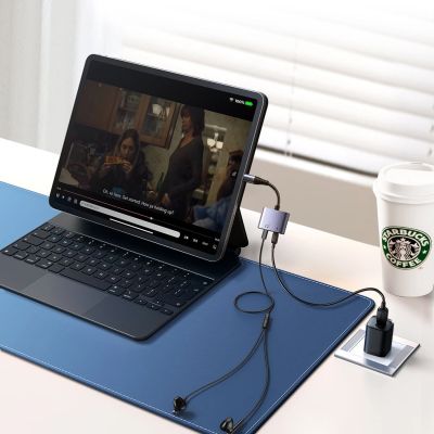 10. Joyroom SY-L02 Lightning auf 2x Lightning DAC-Adapter 2in1 – Schwarz