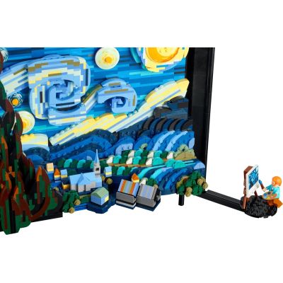 6. LEGO Ideas 21333 „Die Sternennacht“ von Vincent van Gogh