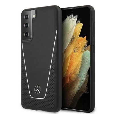 Mercedes Dynamic Line Hülle für Samsung Galaxy S21+ - Schwarz