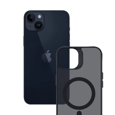 13. 3mk Smoke MagCase Hülle mit MagSafe für iPhone 14 Plus – durchscheinend