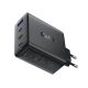 2. Acefast A94 GaN2 USB-A / 3x USB-C PD 100W Netzwerkladegerät - Schwarz