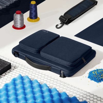 9. Laptoptasche 15-16 Tech-Protect Defender Bag - blau