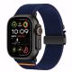 2. Tech-Protect Nylon-Verschluss für Apple Watch 44 / 45 / 46 / 49 mm - Marineblau