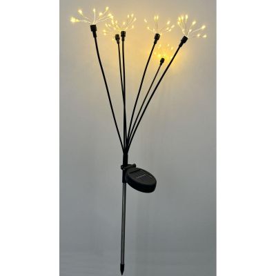 11. Solarlampe Löwenzahnbaum Feuerwerk 72 cm 60 LED