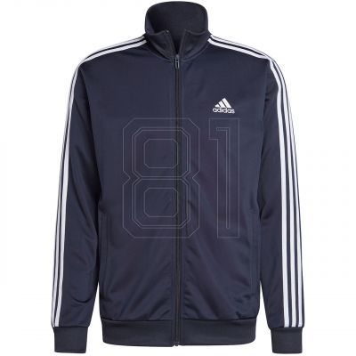 4. adidas Basic 3-Streifen Trikot-Trainingsanzug M HZ2220
