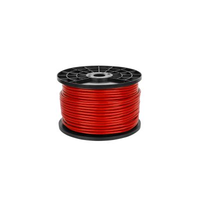6-mm-Stereo-Mikrofonkabel rot