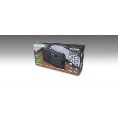 3. Muse M-109 DB Radio, tragbar, schwarz