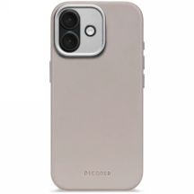 Decoded Leather Backcover MagSafe Hülle für iPhone 17 - Beige