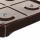 11. Ravanson K-04BR 4-flammiger, verstellbarer Gasherd (braun)