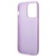 7. Guess Saffiano Strap Case für iPhone 14 Pro - Lila