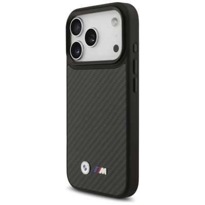 2. BMW M Kevlar Matt MagSafe Case für iPhone 17 Pro - Schwarz