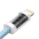 6. Baseus Dynamic Series 20W USB-C - Lightning Kabel 1m - blau