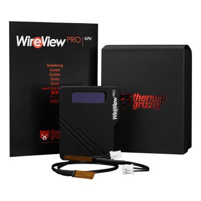 8. Grizzly WireView Pro Thermal-Grafikkarte, 1x12VHPWR - Flip