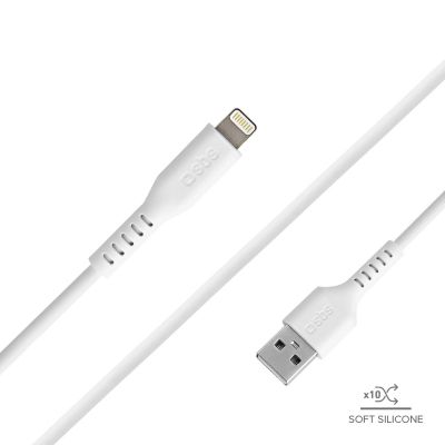 4. SBS TECABLEUSBIP589W USB-A – Lightning Kabel – Weiß
