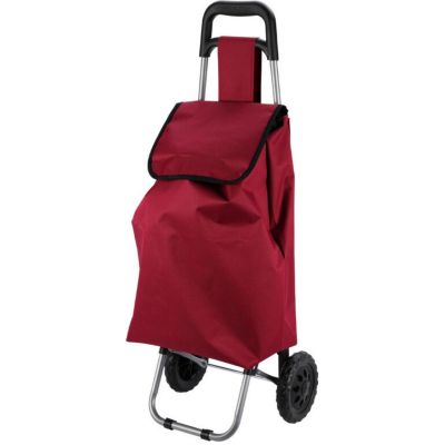 Einkaufswagen mit Gestell, 33 l, rot
