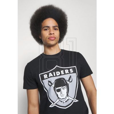 6. Mitchell & Ness NFL Oakland Raiders Team Logo Tee BMTRINTL1270-ORABLCK