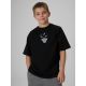 Locker geschnittenes Jungen-T-Shirt mit Aufdruck 4FJRSS26TTSHM4276-20S