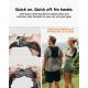 9. Spigen A720 Dynamic Shield Laufweste L-XL - Schwarz
