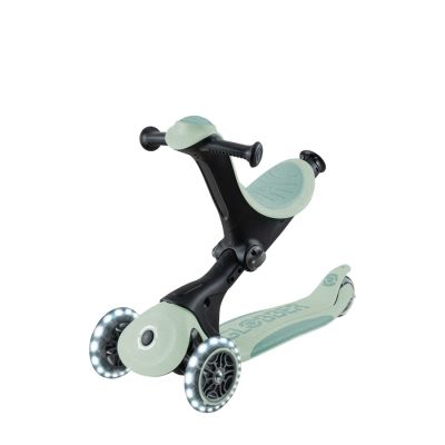 8. Dreirädriger Roller mit Mitfahrsitz GO•UP DELUXE LIGHTS ECOLOGIC 360 (697-505)