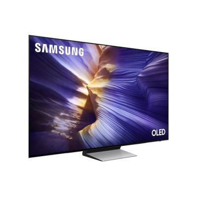 43. Samsung QE77S90F OLED-Fernseher 77 Zoll 4K Ultra HD 144 Hz Tizen Dolby Atmos Schwarz