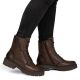6. Braune Damen-Lederboots im Worker-Stil Rieker 75800-25
