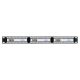 3. Q-LANTEC Patchpanel UTP Cat.6, 24 Ports, LSA-Anschlüsse, 1 HE