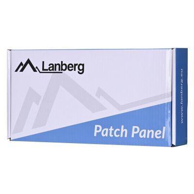 7. Patchpanel Lanberg PPF6-9012-S (1U; 10"; Kat. 6; FTP; 12xRJ-45)