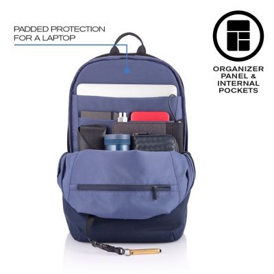 7. XD DESIGN ANTI-DIEBSTAHL-RUCKSACK BOBBY SOFT MARINEBLAU P/N: P705.795
