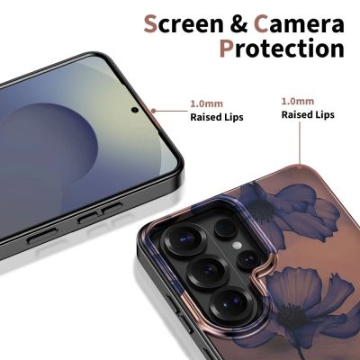 3. Tech-Protect Lamano MagSafe Hülle für Samsung Galaxy S26 Ultra – Braun und Lila