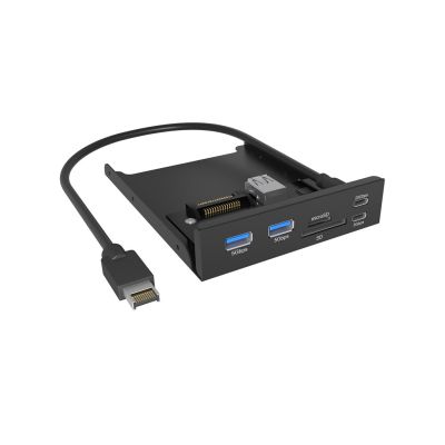 2. ICY BOX IB-HUB1419-i3 8,89 cm (3,5") Schwarz