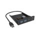 2. ICY BOX IB-HUB1419-i3 8,89 cm (3,5") Schwarz