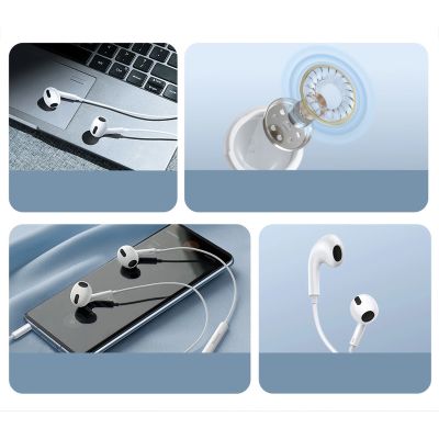 18. Baseus Encok H17 3,5-mm-Kopfhörer mit Miniklinke, weiß (NGCR020002)