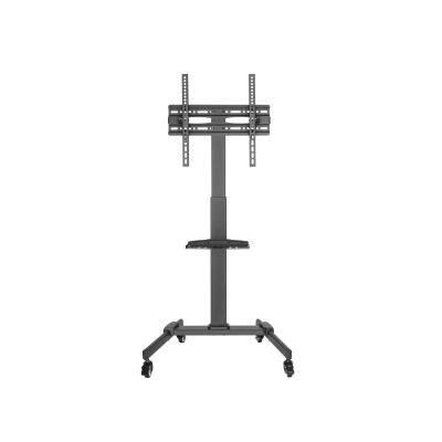 2. Bodenhalterung für Fernseher 32"-55"/35 kg, 1 TFT, 1 Abl., Schwarz