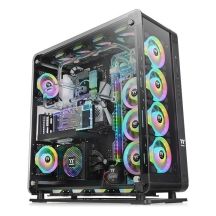 THERMALTAKE CORE P8 SCHWARZES GEHÄRTETES GLAS CA-1Q2-00M1WN-00