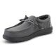3. HEYDUDE WALLY STRETCH CANVAS BLOCK GRANIT GRAU/MULTI 44353-1VT