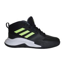 Adidas Ownthegame Basketballschuhe für Kinder, Weite C, Schwarz/Hireye/Onix - EF0308