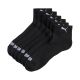 Puma Cushioned Quarter Socks 3er-Pack Schwarz 938581 01