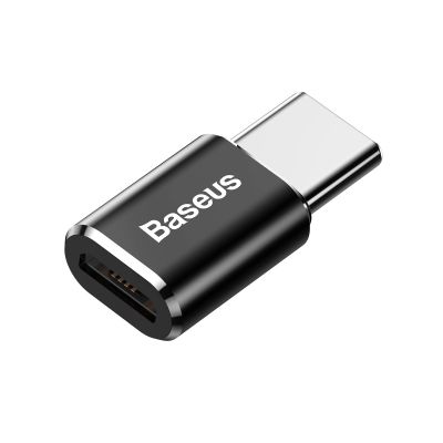6. Baseus Mini Adapter von Micro USB auf USB-C - Schwarz