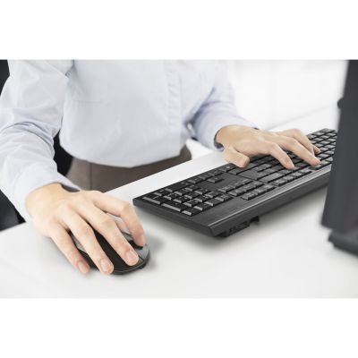 10. Kensington KM270 EQ Tastatur RF Wireless + Bluetooth Schwarz