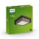 3. Deckenleuchte Moonshine, anthrazit, 2x E17/14 W, IP44, Aluminium/Kunststoff